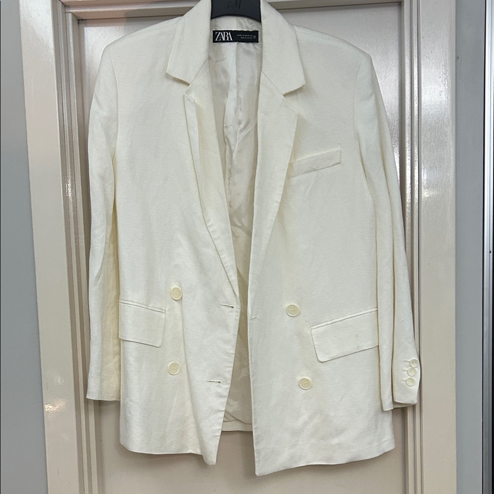 Zara Cream Blazer